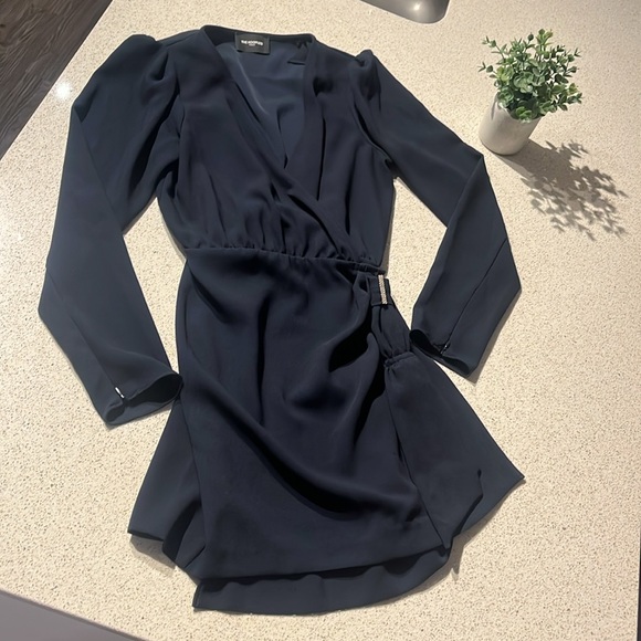 The Kooples 2024 Sz 1 Navy Dress with Sleeves - Picture 13 of 16